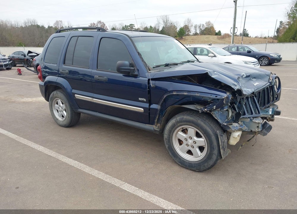 2006 JEEP LIBERTY SPORT VIN: 1J4GL48K26W214328