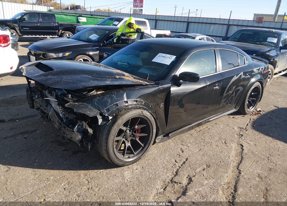 2022 DODGE CHARGER SRT HELLCAT REDEYE WIDEBODY VIN: 2C3CDXL96NH117397