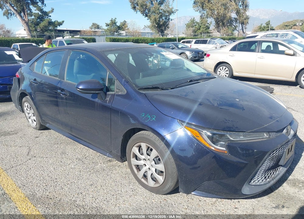 2020 TOYOTA COROLLA LE VIN: 5YFEPRAE2LP128802