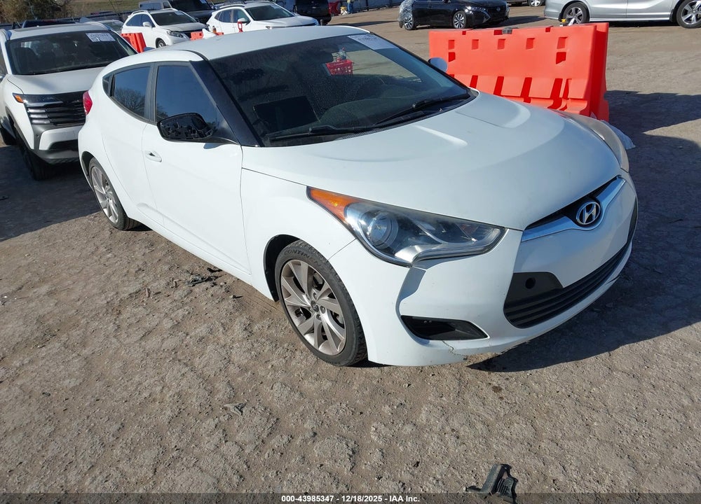 2016 HYUNDAI VELOSTER VIN: KMHTC6AD5GU256920