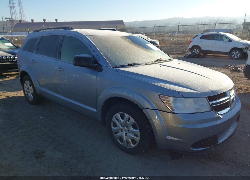 2018 DODGE JOURNEY SE VIN: 3C4PDCAB2JT427236