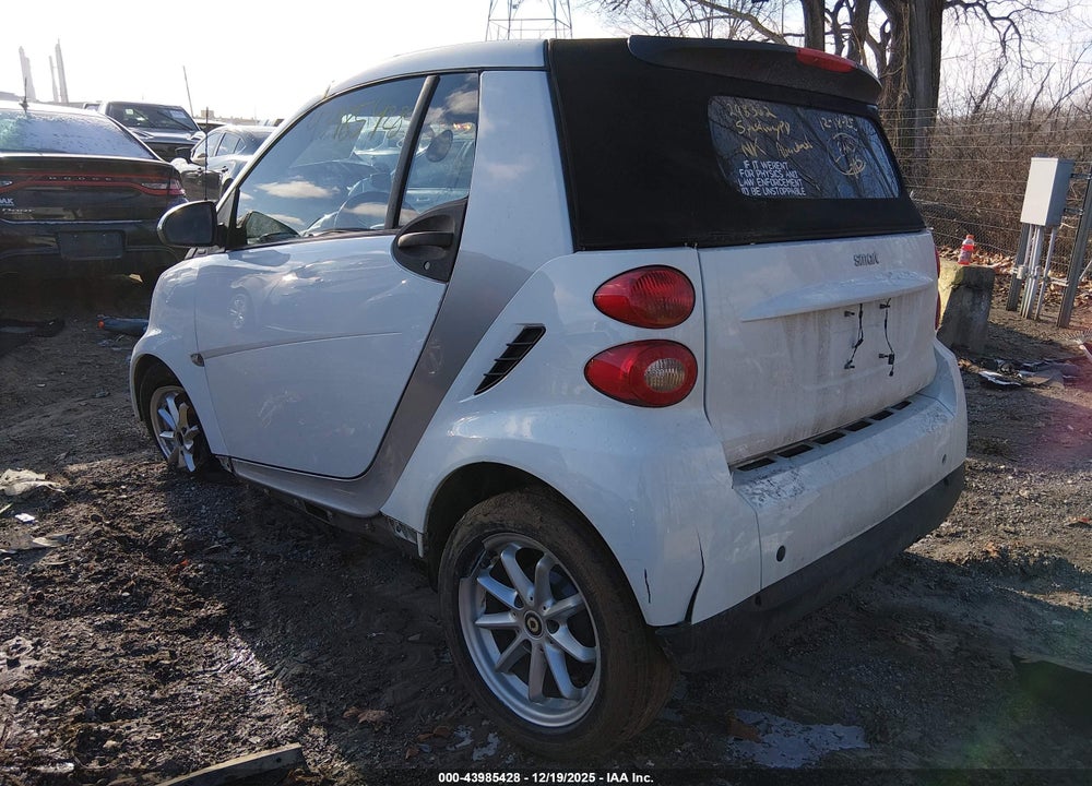 2009 SMART FORTWO BRABUS/PASSION VIN: WMEEK31X79K302255