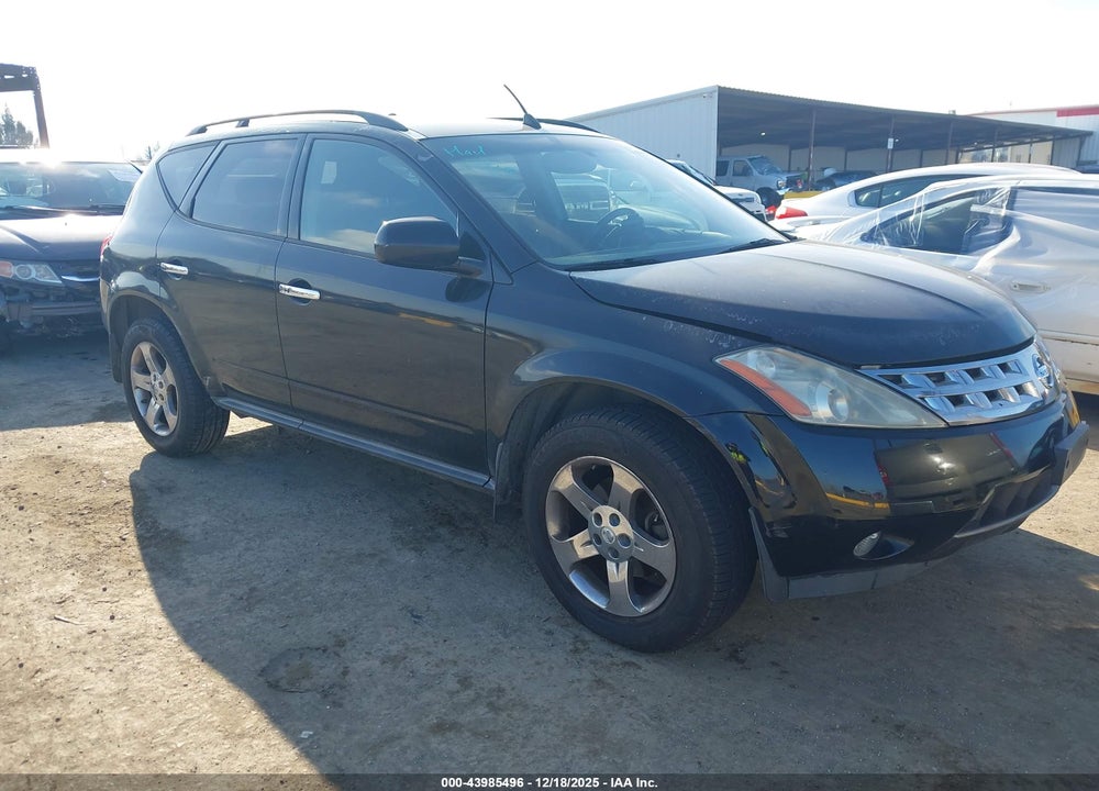 2005 NISSAN MURANO SL VIN: JN8AZ08W55W407341