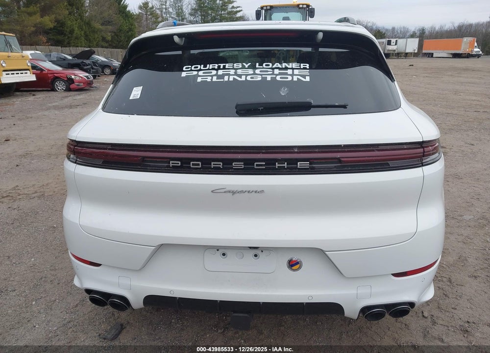 2025 PORSCHE CAYENNE VIN: WP1AA2AY0SDA04240