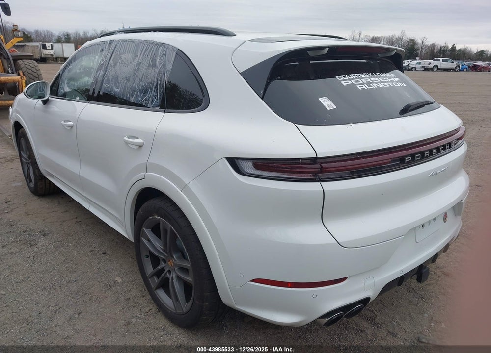 2025 PORSCHE CAYENNE VIN: WP1AA2AY0SDA04240