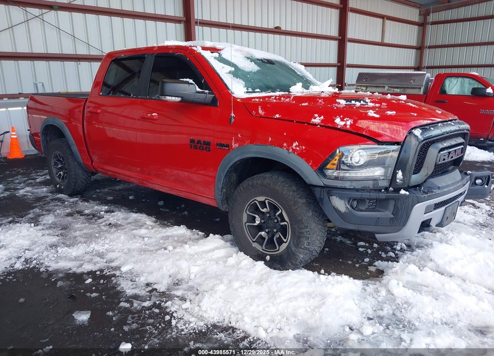 2016 RAM 1500 REBEL VIN: 1C6RR7YT5GS138725