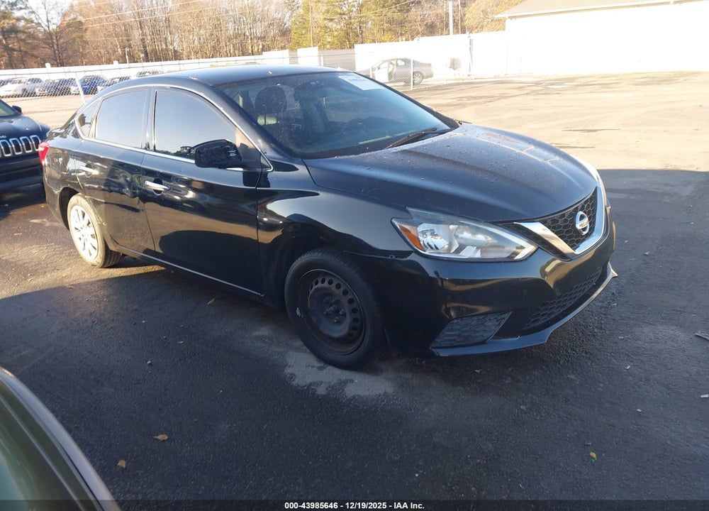 2017 NISSAN SENTRA SV VIN: 3N1AB7AP4HY308618