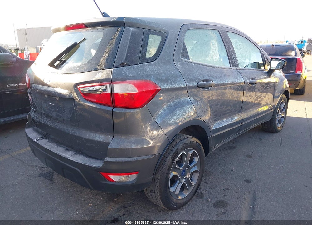 2021 FORD ECOSPORT S VIN: MAJ3S2FE6MC410933