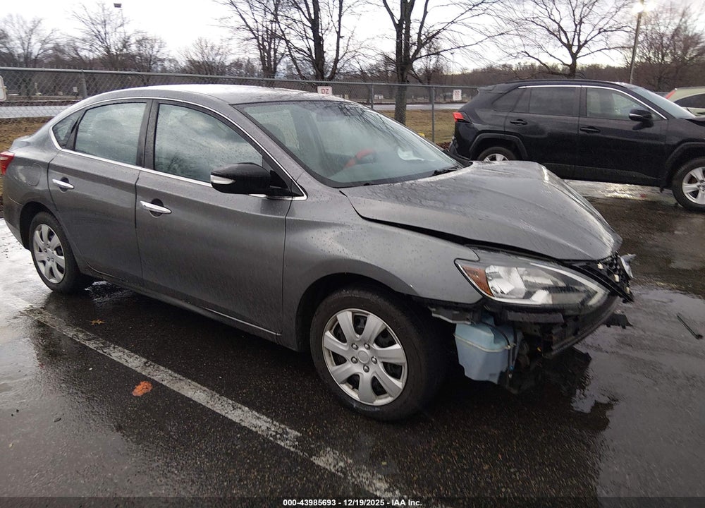 2017 NISSAN SENTRA SV VIN: 3N1AB7AP3HL698267