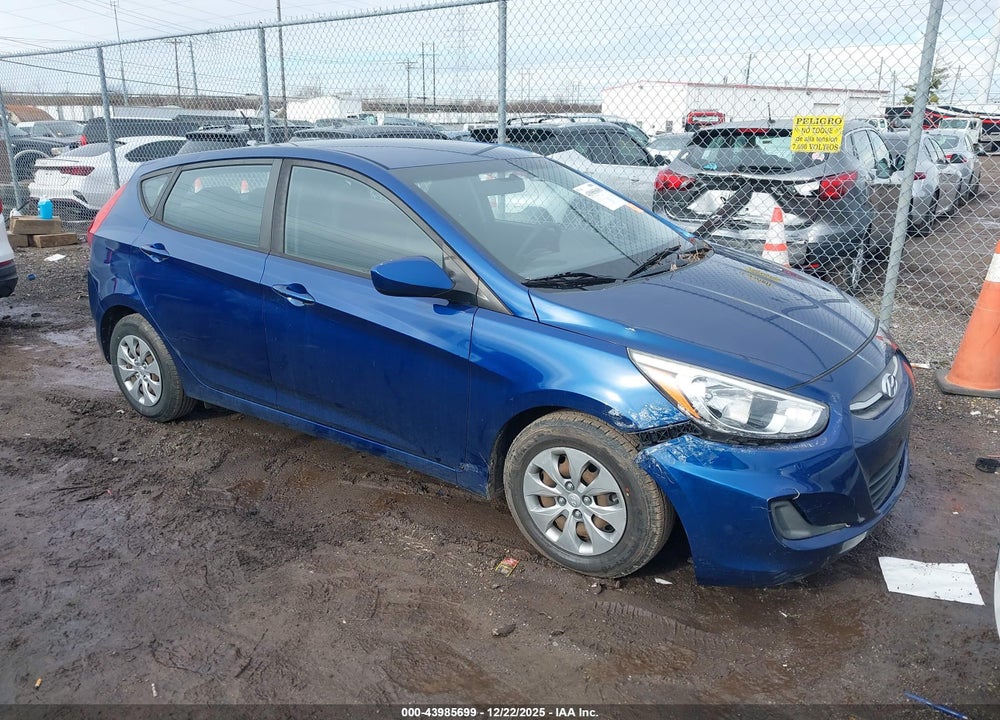 2017 HYUNDAI ACCENT SE VIN: KMHCT5AE6HU313842