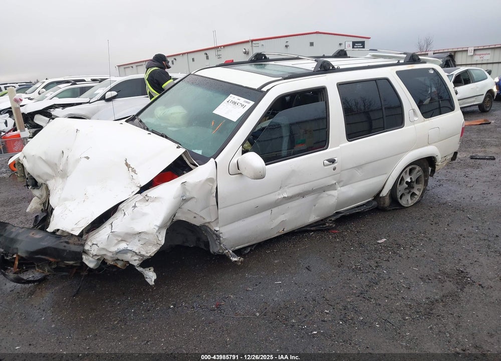 2001 NISSAN PATHFINDER SE VIN: JN8DR09Y91W604181