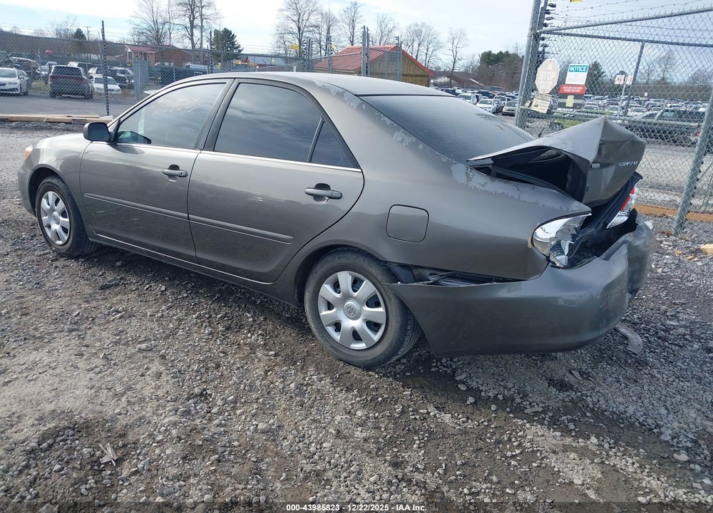 2002 TOYOTA CAMRY LE VIN: 4T1BE32K12U564645