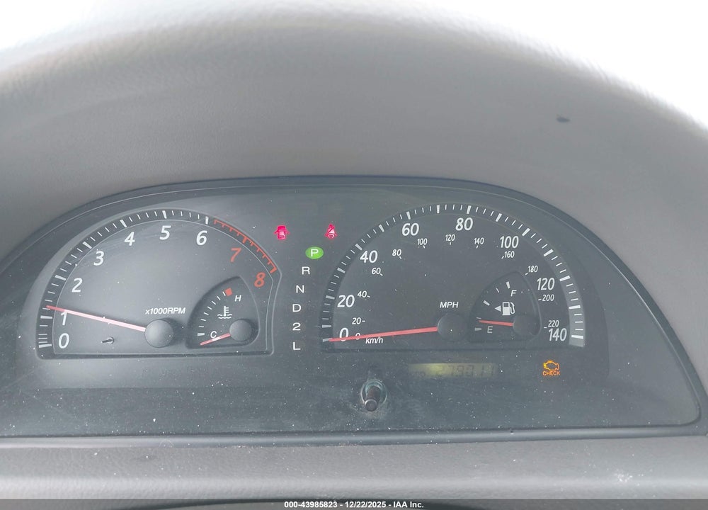 2002 TOYOTA CAMRY LE VIN: 4T1BE32K12U564645