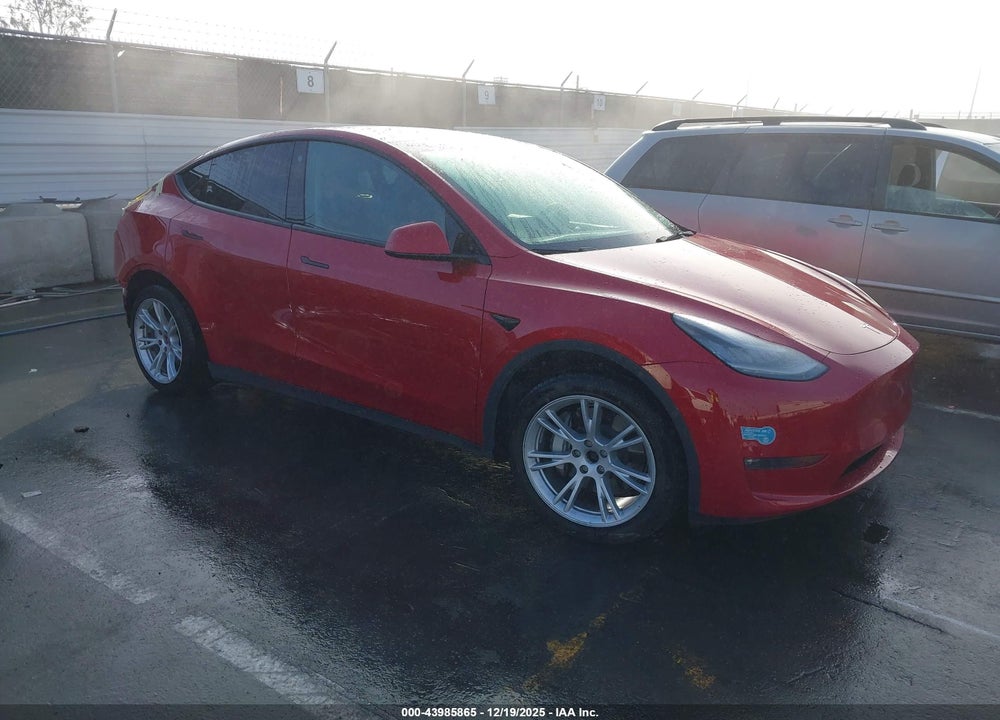 2021 TESLA MODEL Y LONG RANGE DUAL MOTOR ALL-WHEEL DRIVE VIN: 5YJYGDEEXMF199138