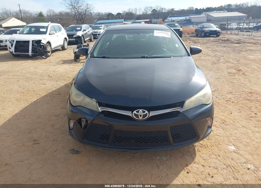 2016 TOYOTA CAMRY SE VIN: 4T1BF1FK5GU567549
