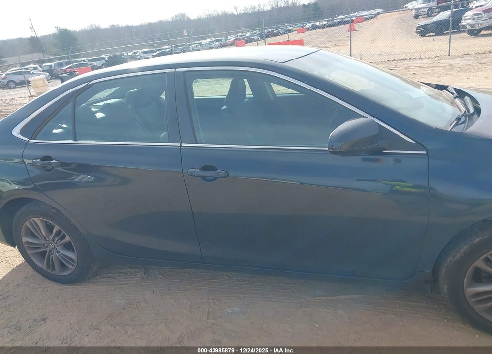 2016 TOYOTA CAMRY SE VIN: 4T1BF1FK5GU567549