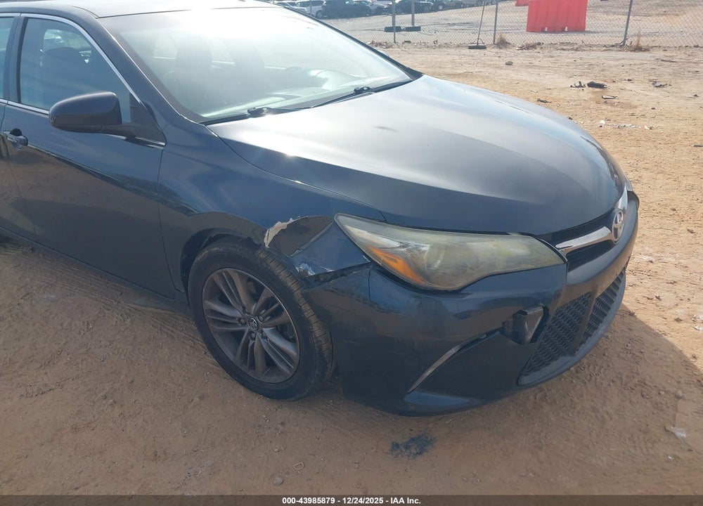 2016 TOYOTA CAMRY SE VIN: 4T1BF1FK5GU567549