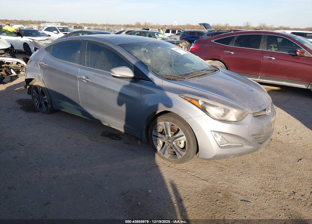 2014 HYUNDAI ELANTRA SPORT VIN: KMHDH4AH9EU133471