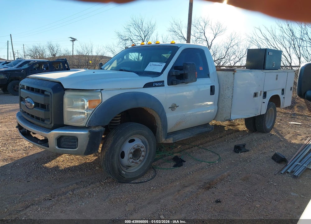 2011 FORD F-550 CHASSIS XL VIN: 1FDUF5GT1BEA80827