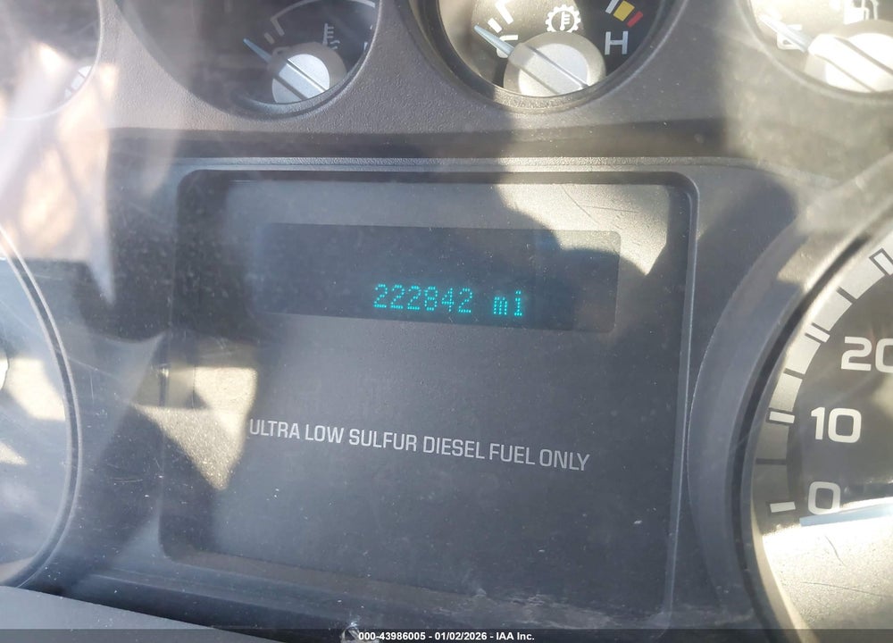 2011 FORD F-550 CHASSIS XL VIN: 1FDUF5GT1BEA80827