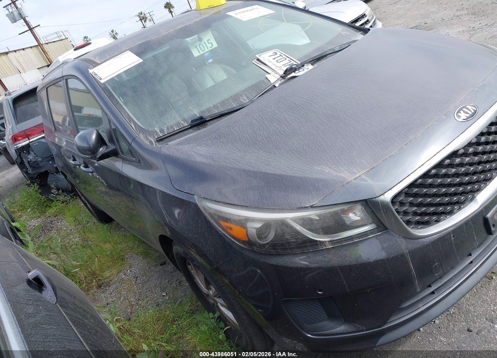 2017 KIA SEDONA LX VIN: KNDMB5C10H6283781