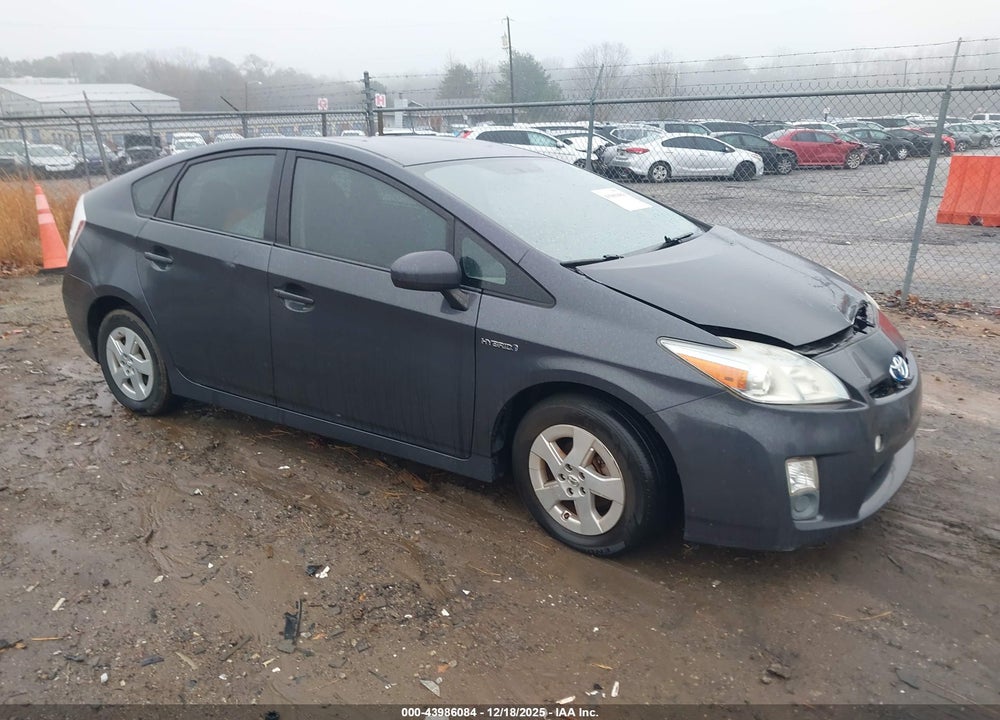 2011 TOYOTA PRIUS THREE VIN: JTDKN3DU3B1373250
