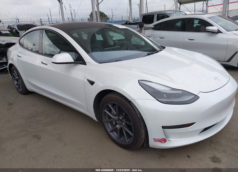 2021 TESLA MODEL 3 STANDARD RANGE PLUS REAR-WHEEL DRIVE VIN: 5YJ3E1EA2MF940491