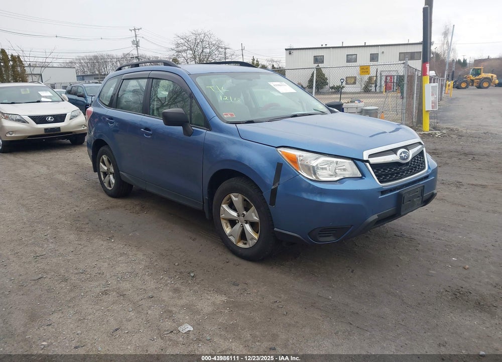 2015 SUBARU FORESTER 2.5I VIN: JF2SJABC4FH550624
