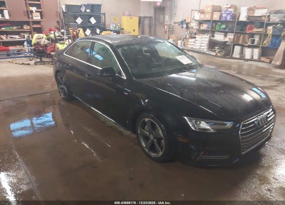 2018 AUDI A4 2.0T PREMIUM VIN: WAUENAF46JA118702