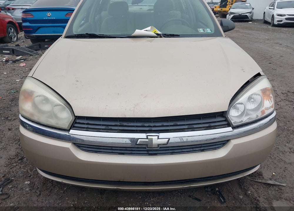 2005 CHEVROLET MALIBU LS VIN: 1G1ZT54885F220270