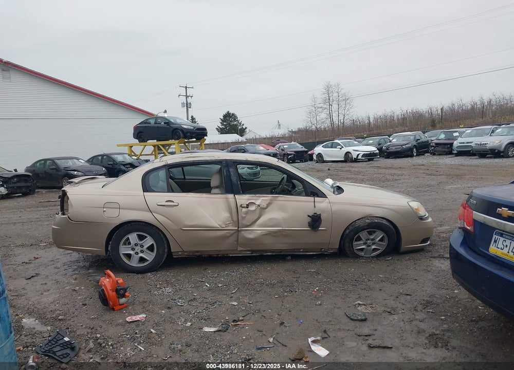 2005 CHEVROLET MALIBU LS VIN: 1G1ZT54885F220270