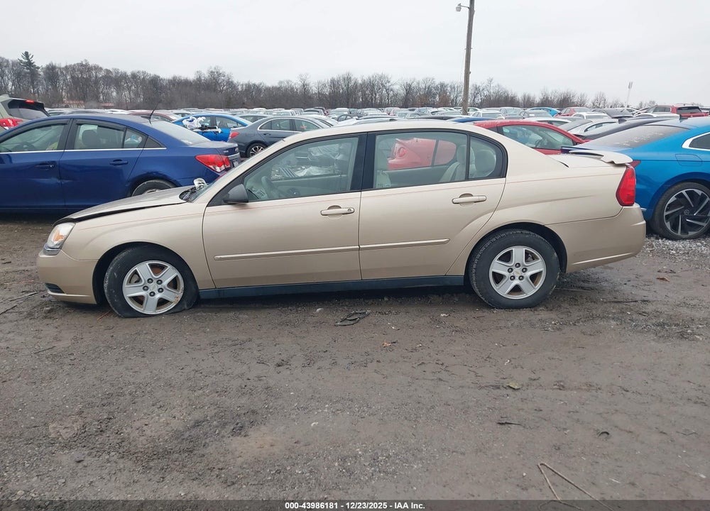 2005 CHEVROLET MALIBU LS VIN: 1G1ZT54885F220270