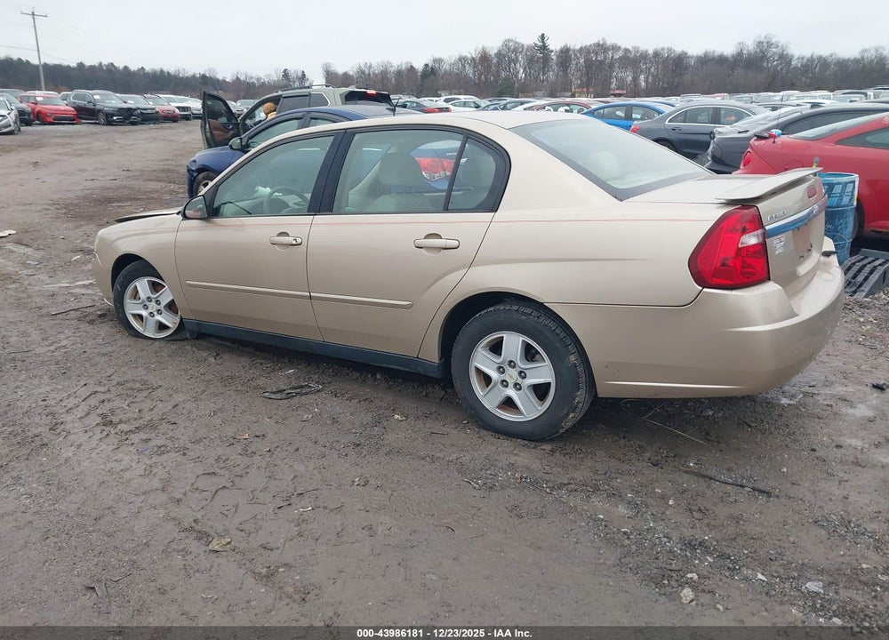 2005 CHEVROLET MALIBU LS VIN: 1G1ZT54885F220270