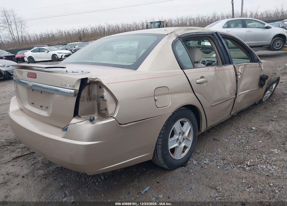 2005 CHEVROLET MALIBU LS VIN: 1G1ZT54885F220270