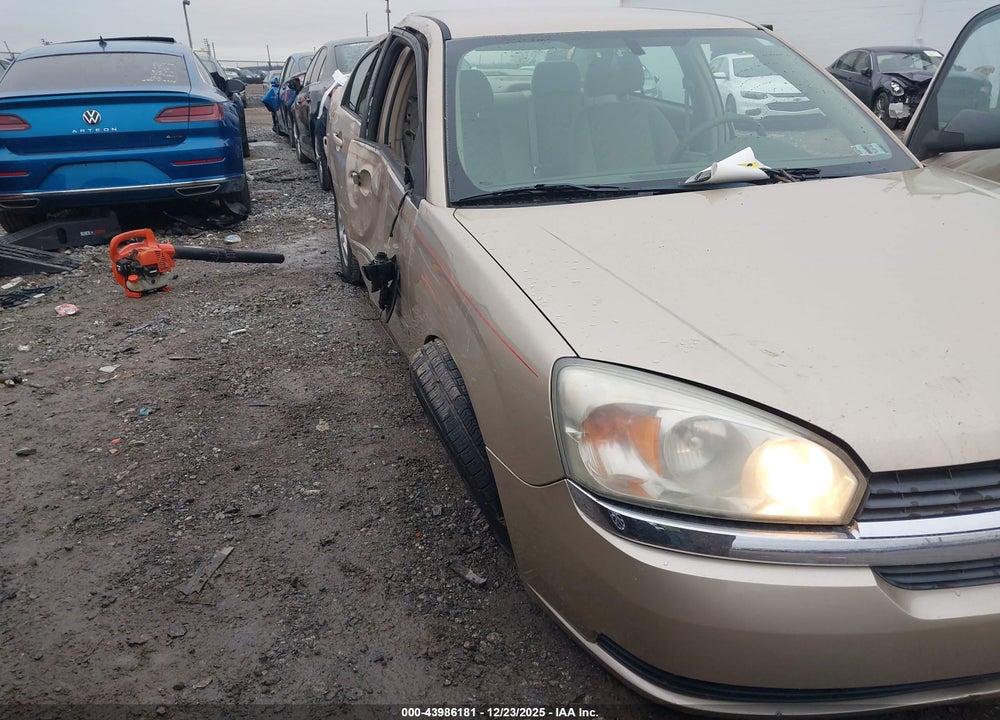 2005 CHEVROLET MALIBU LS VIN: 1G1ZT54885F220270