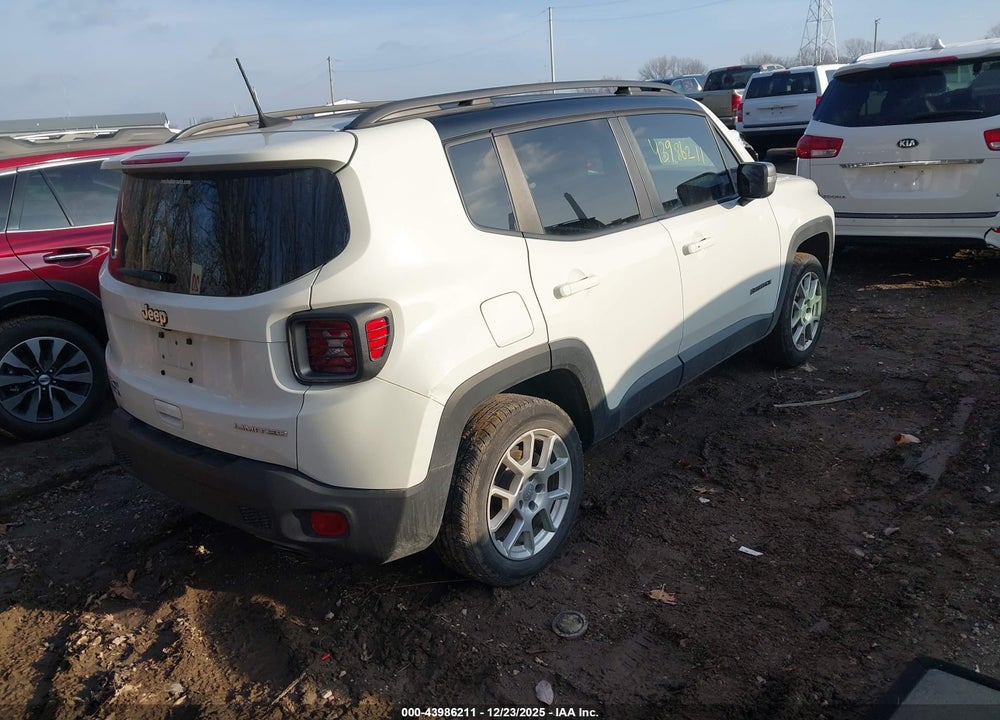 2021 JEEP RENEGADE LIMITED 4X4 VIN: ZACNJDD19MPM50692