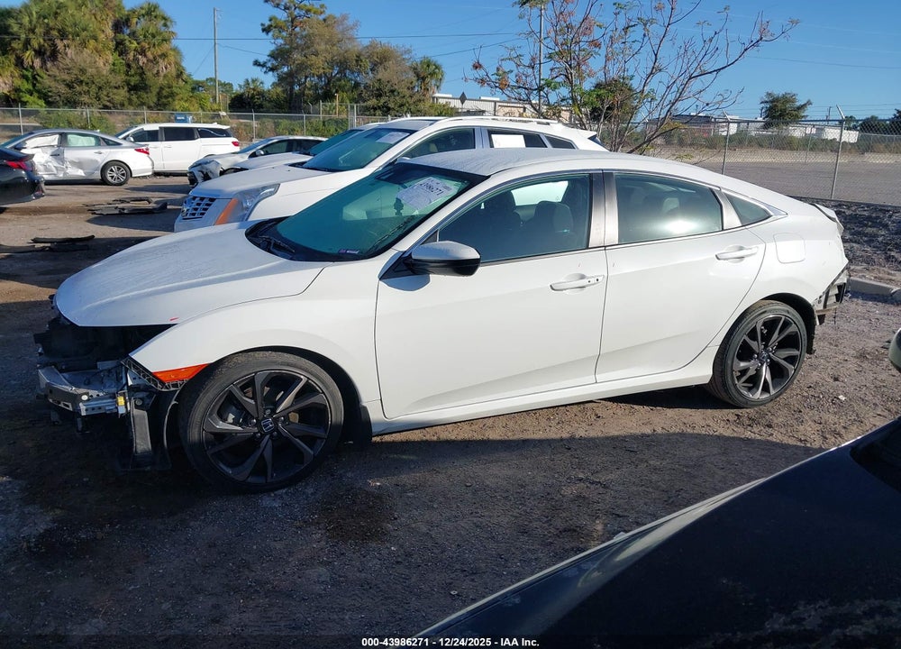 2020 HONDA CIVIC SPORT VIN: 2HGFC2F82LH582937