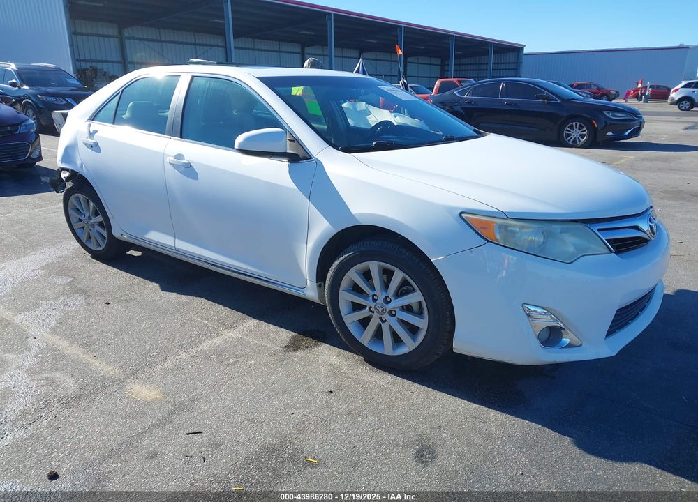 2012 TOYOTA CAMRY XLE VIN: 4T4BF1FK0CR211073