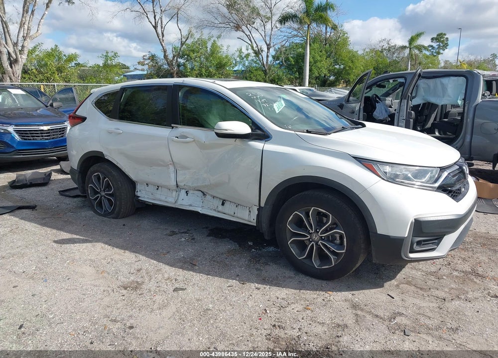 2022 HONDA CR-V AWD EX-L VIN: 7FARW2H80NE038854