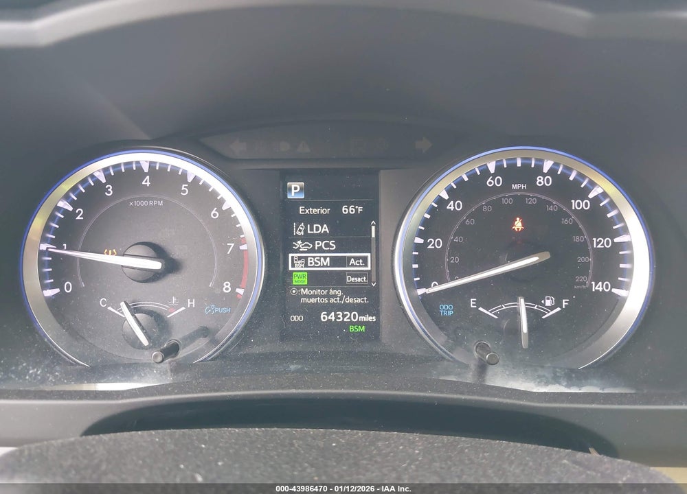 2019 TOYOTA HIGHLANDER XLE VIN: 5TDKZRFH8KS323521