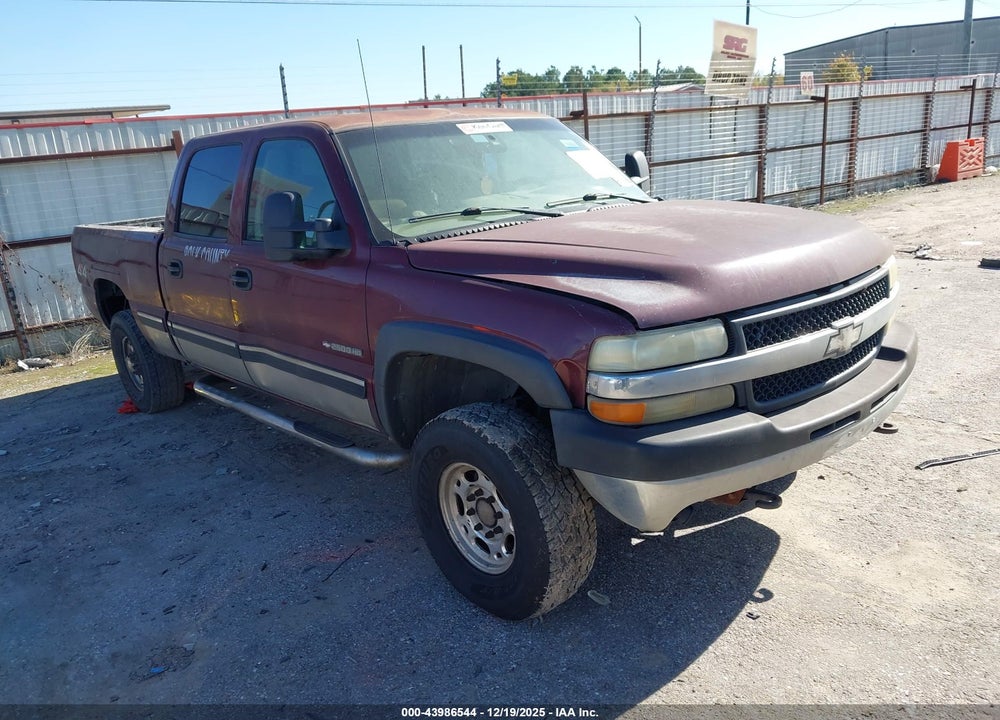 2002 CHEVROLET SILVERADO 2500HD LS VIN: 1GCHK23U62F248017