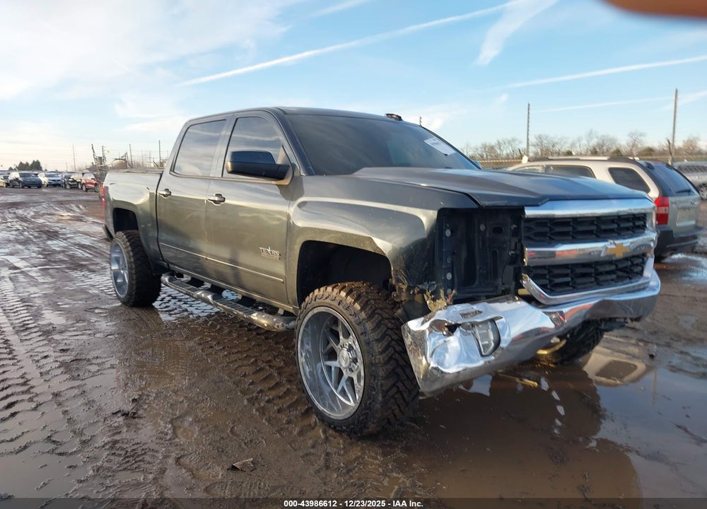 2018 CHEVROLET SILVERADO 1500 1LT VIN: 3GCPCREC6JG134330