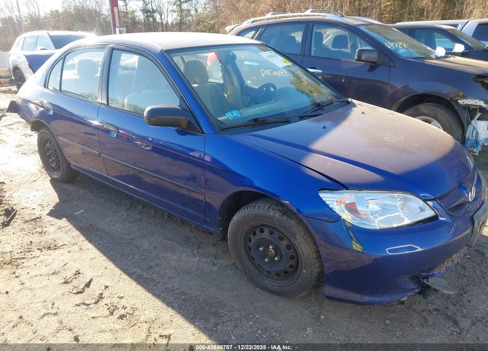 2004 HONDA CIVIC VP VIN: 1HGES16304L012467