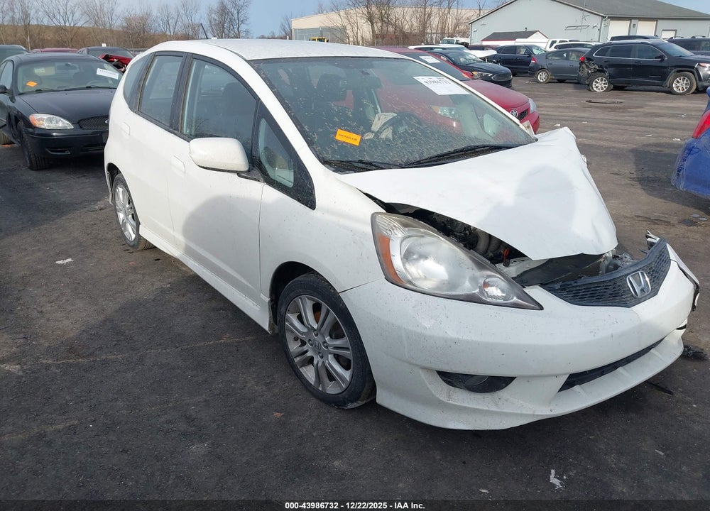 2010 HONDA FIT SPORT VIN: JHMGE8H43AS019295