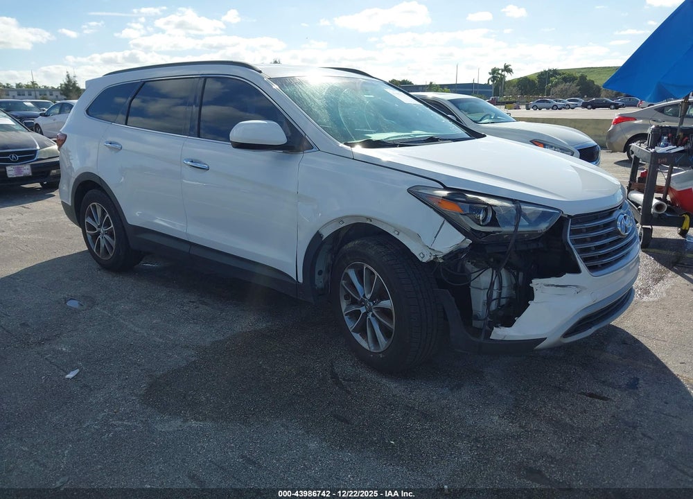 2017 HYUNDAI SANTA FE SE VIN: KM8SM4HF0HU216671