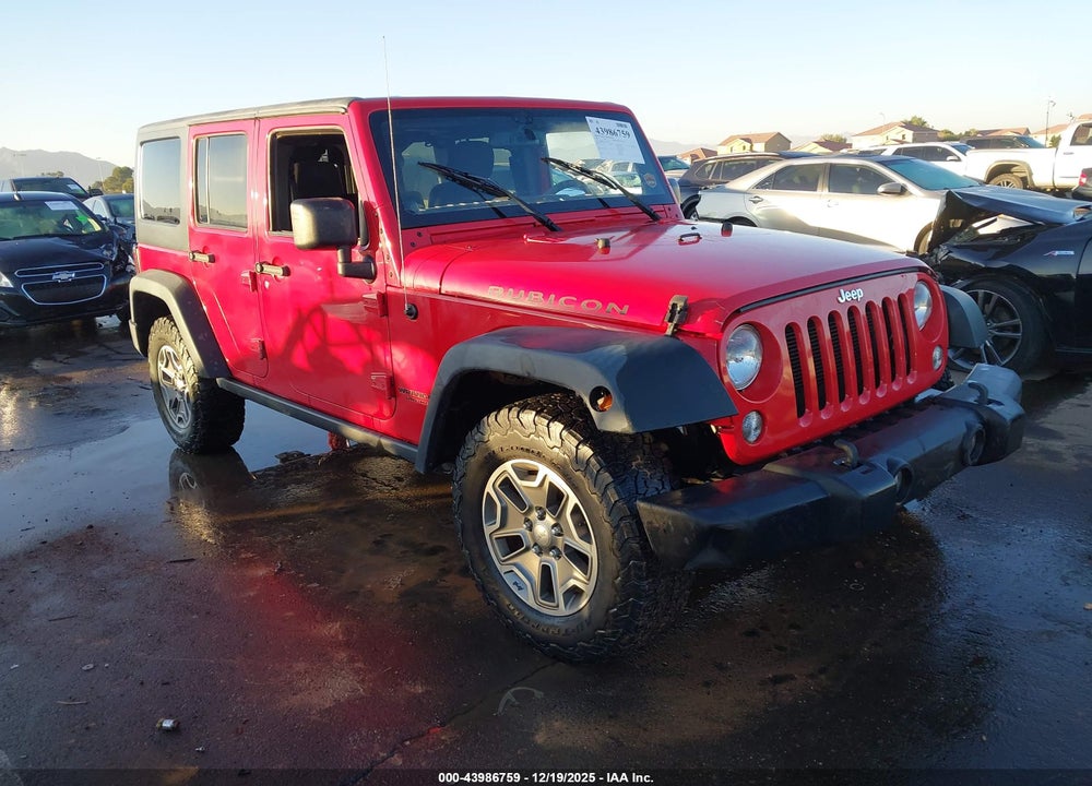 2014 JEEP WRANGLER UNLIMITED RUBICON VIN: 1C4BJWFG2EL151506