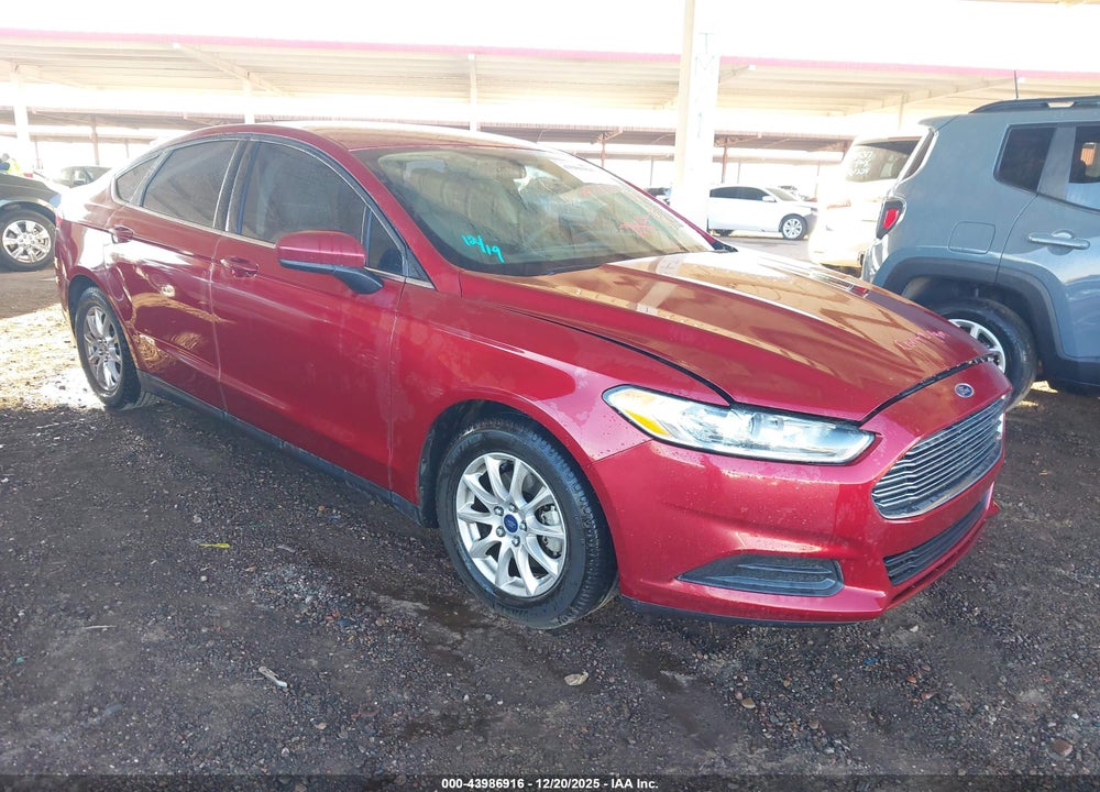 2016 FORD FUSION S VIN: 3FA6P0G73GR305369