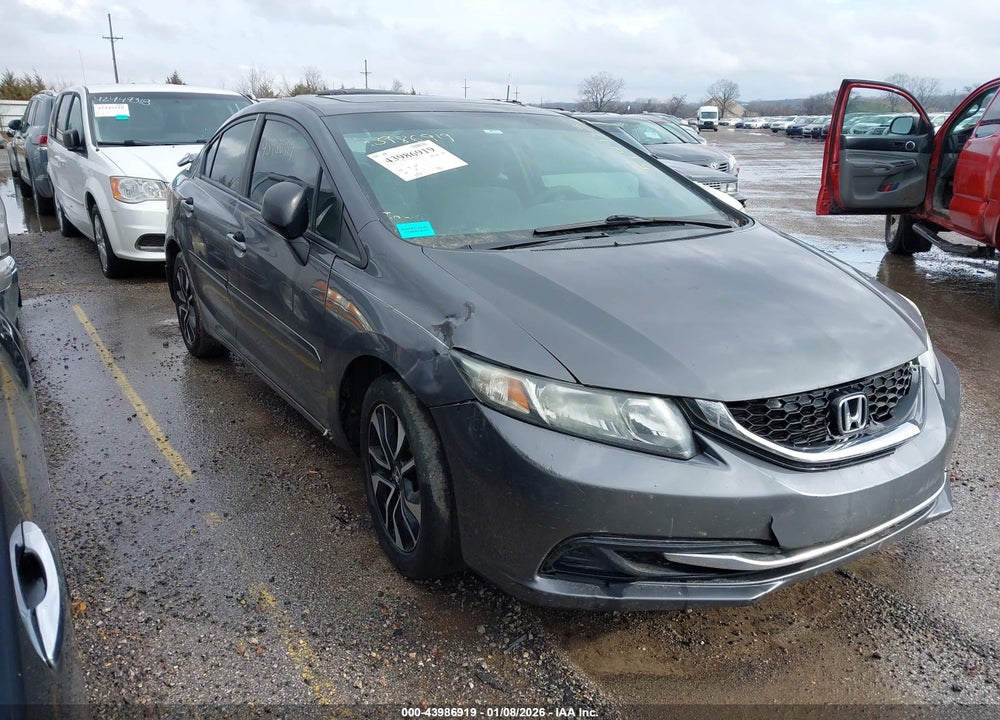 2013 HONDA CIVIC EX VIN: 2HGFB2F88DH514453