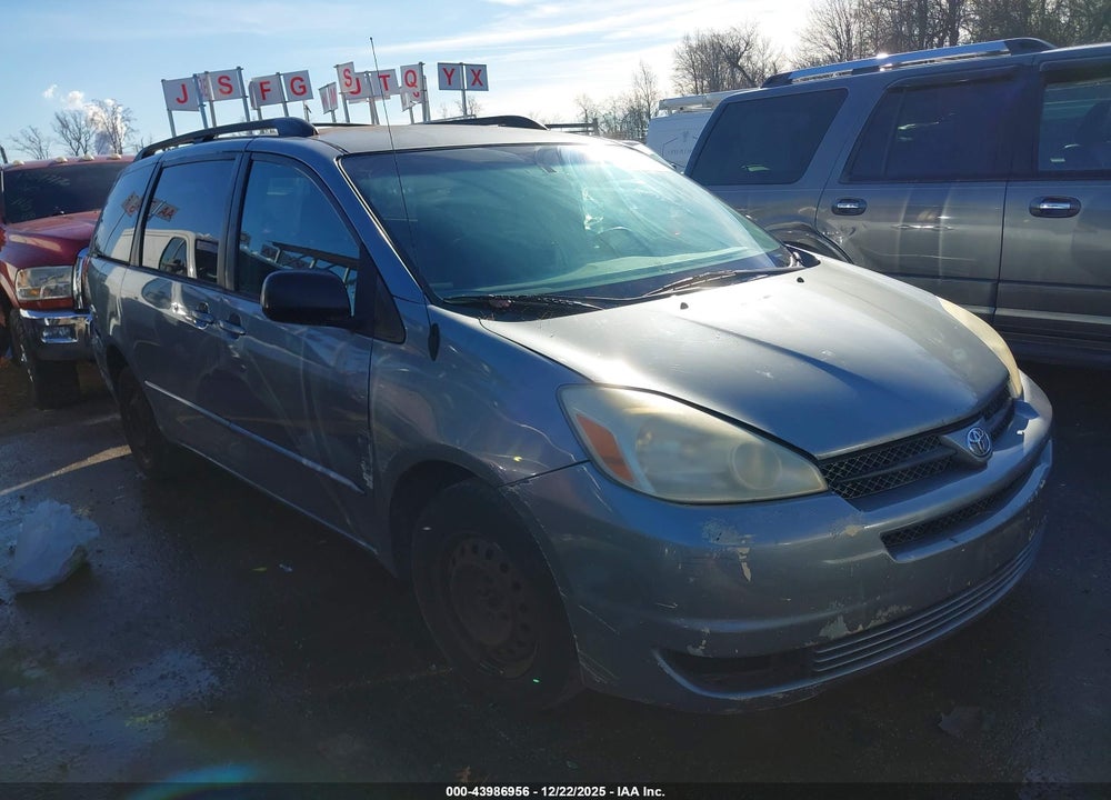 2004 TOYOTA SIENNA LE VIN: 5TDZA23CX4S120672
