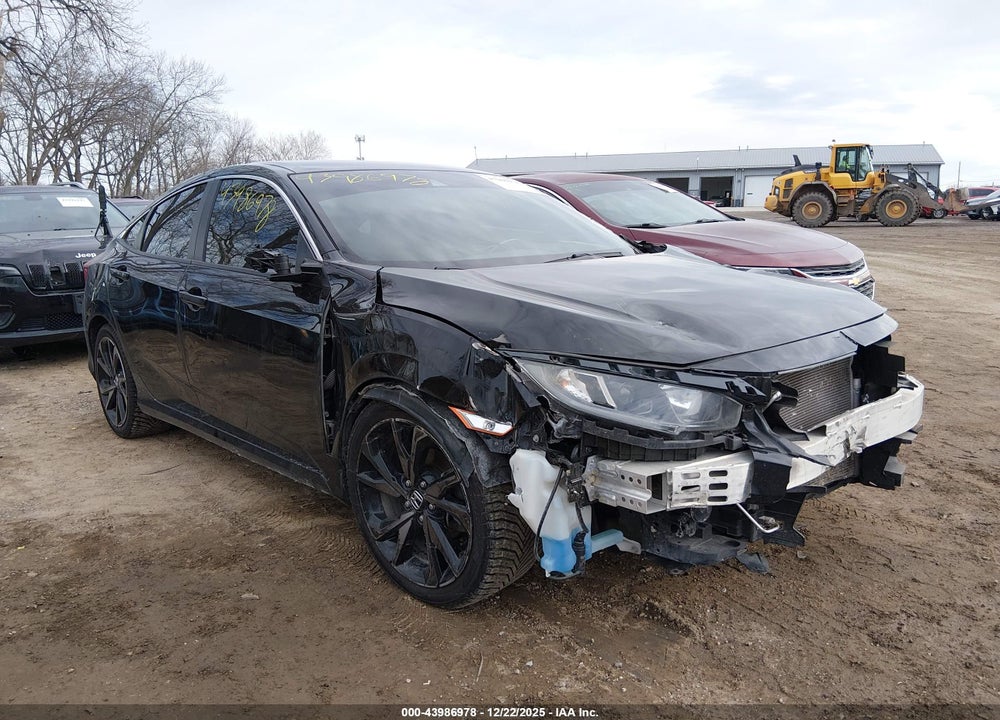 2021 HONDA CIVIC SPORT VIN: 2HGFC2F8XMH540615